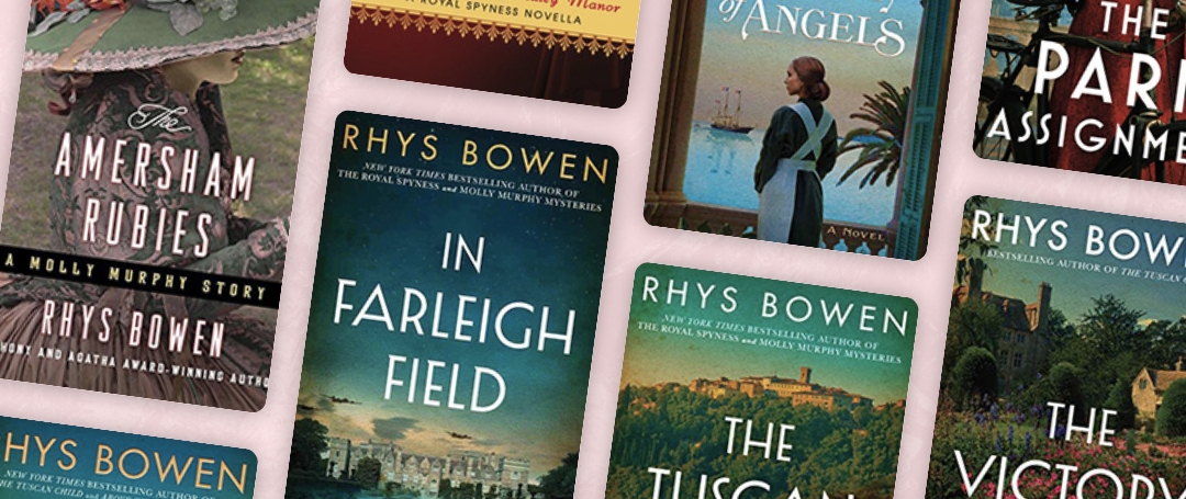 Livros de Rhys Bowen: conheça a autora da série A espiã da realeza Rhys Bowen livros únicos e contos