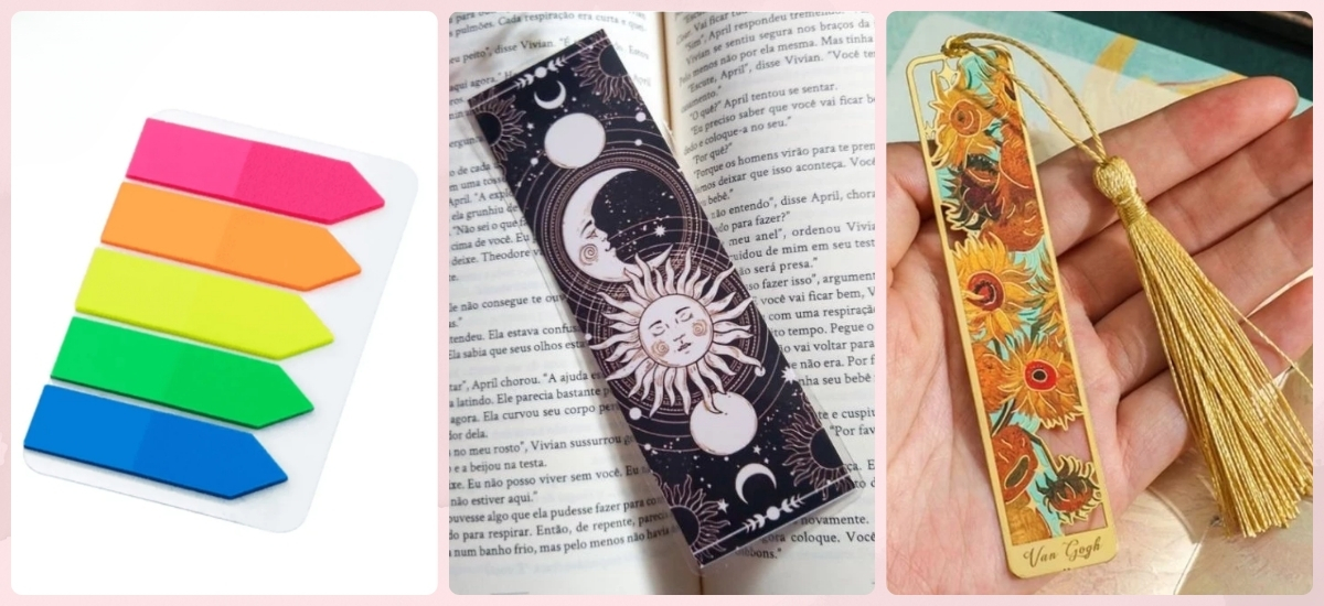 Acessórios para leitura - Marcadores de páginas de livros - Como cuidar e conservar livros: Guia completo