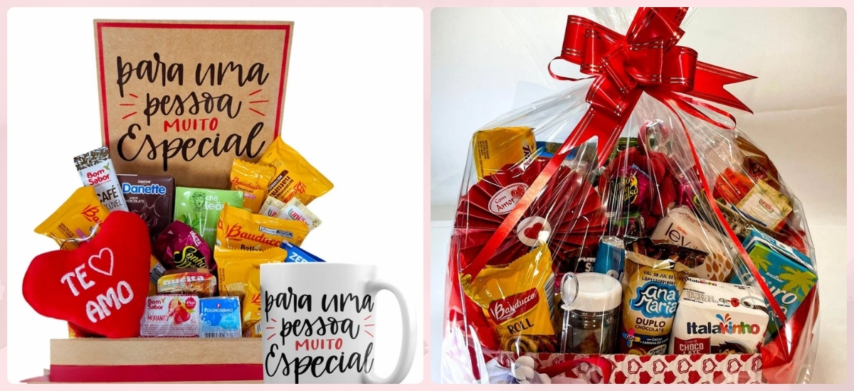 Presentes de Dia dos Namorados para Leitores: +60 ideias em Guia Completo Presentes de Dia dos Namorados para Leitores: ideias em Guia Completo - Presentes criativos para Leitores Cesta de Café da Manhã
