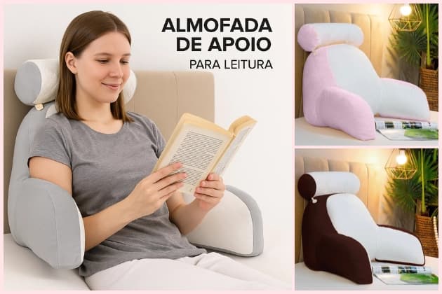 Almofada De Descanso Travesseiro Ergonomico Multiuso