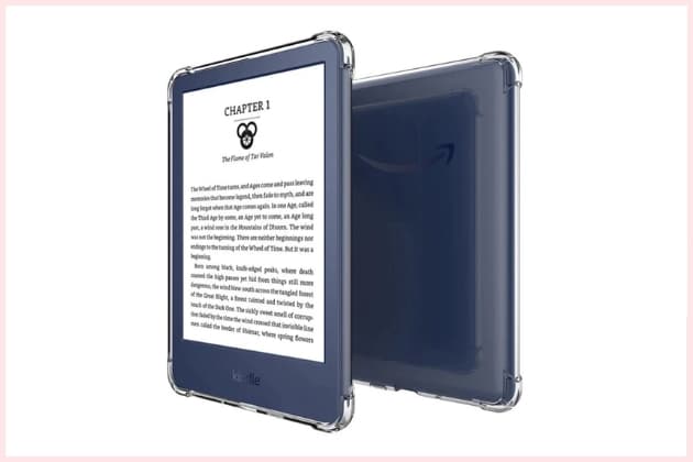 Capa Protetora Anti-Queda Soft TPU Transparente Para Kindle 2022 2024 2019 10a Geração 11a 6,0 Polegadas