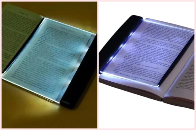 Luminária Para Leitura De Livro, Luz De Led Portátil Quarto Cabeceira