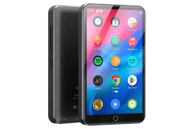 MECHEN MP3 Player Android 9.0 with Bluetooth and WiFi, MP3 MP4 Player with Spotify, Audible, Pandora, Up to 512 GB