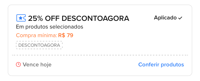 Só hoje! Novo cupom do Mercado Livre dá 25% de desconto em todo o site Só hoje! Novo cupom do Mercado Livre dá 25% de desconto em todo o site